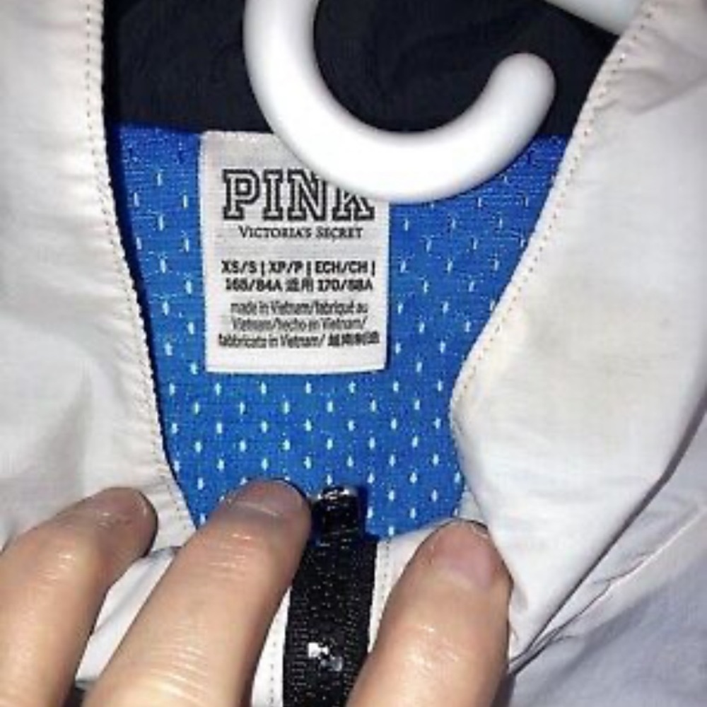 NWT Victoria Secret Pink Sequin Track Jacket - Picture 6 of 10